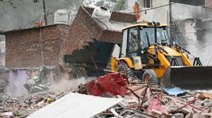 बुलंदशहर में अवैध कॉलोनियों पर चला डोजबुलर:विकास प्राधिकरण ने 27 बीघा जमीन पर बने अवैध निर्माण ध्वस्त किए...TV Newsकल तक